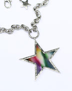 Rainbow Star Necklace - ☆