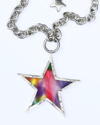 Rainbow Star Necklace -  ★