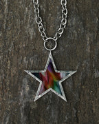 Rainbow Star Necklace - ✮