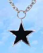Black Star Necklace