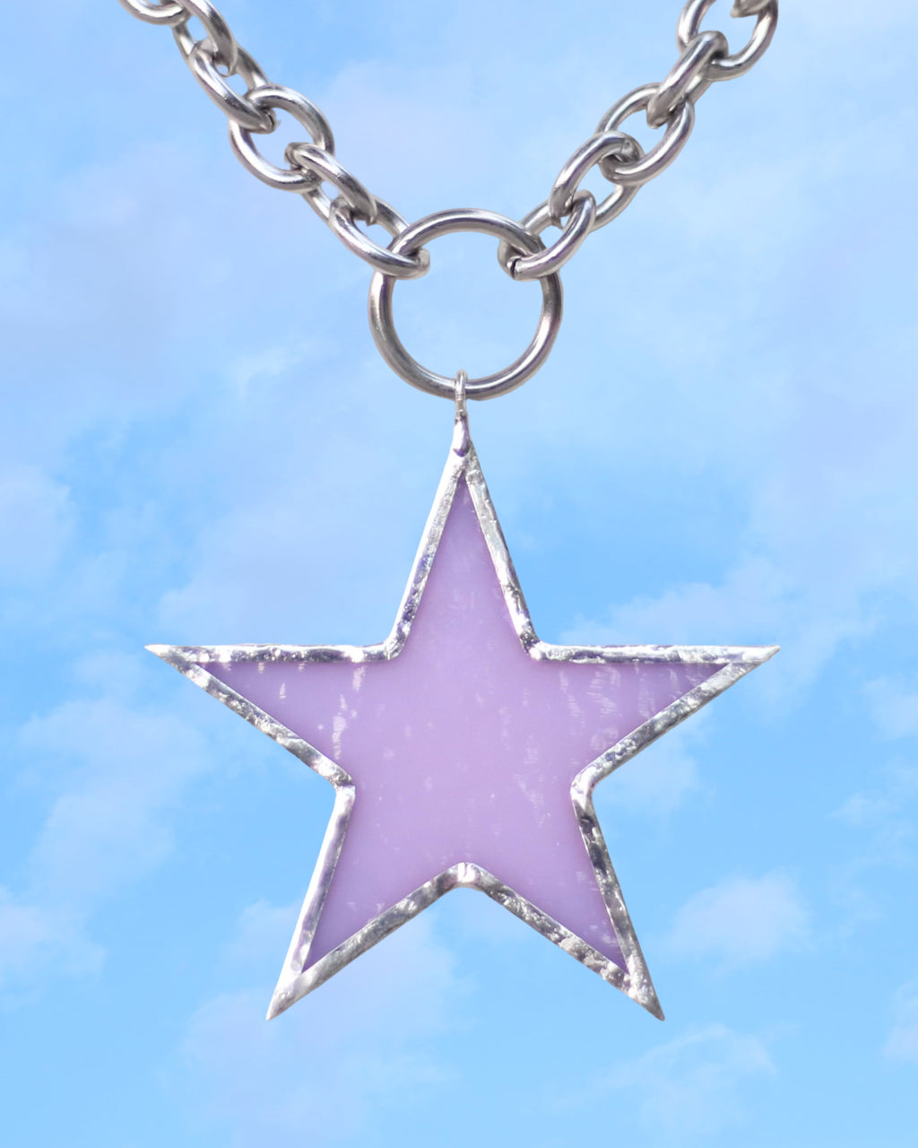 Lavender Star Necklace