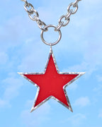 Red Star Necklace
