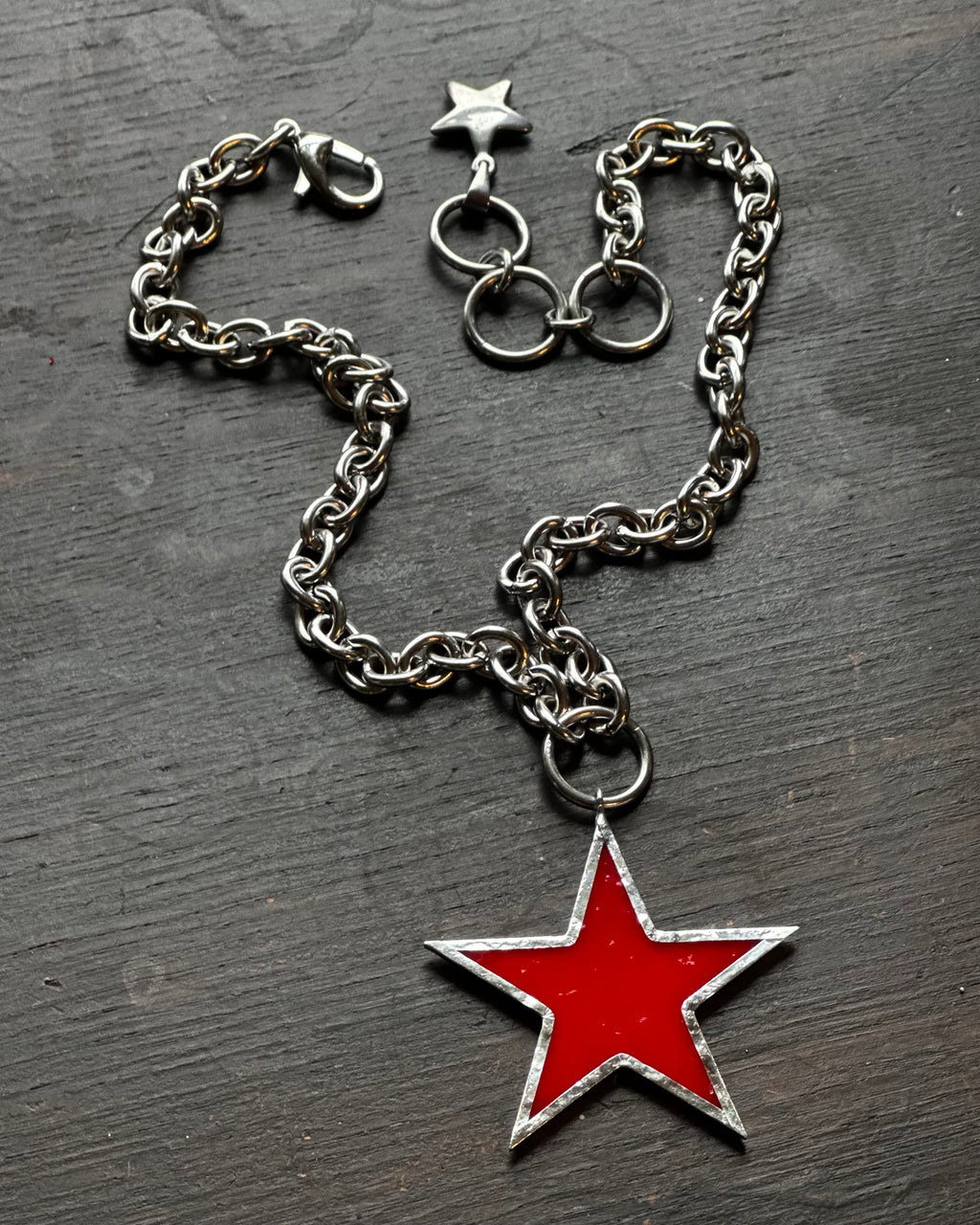 Red Star Necklace