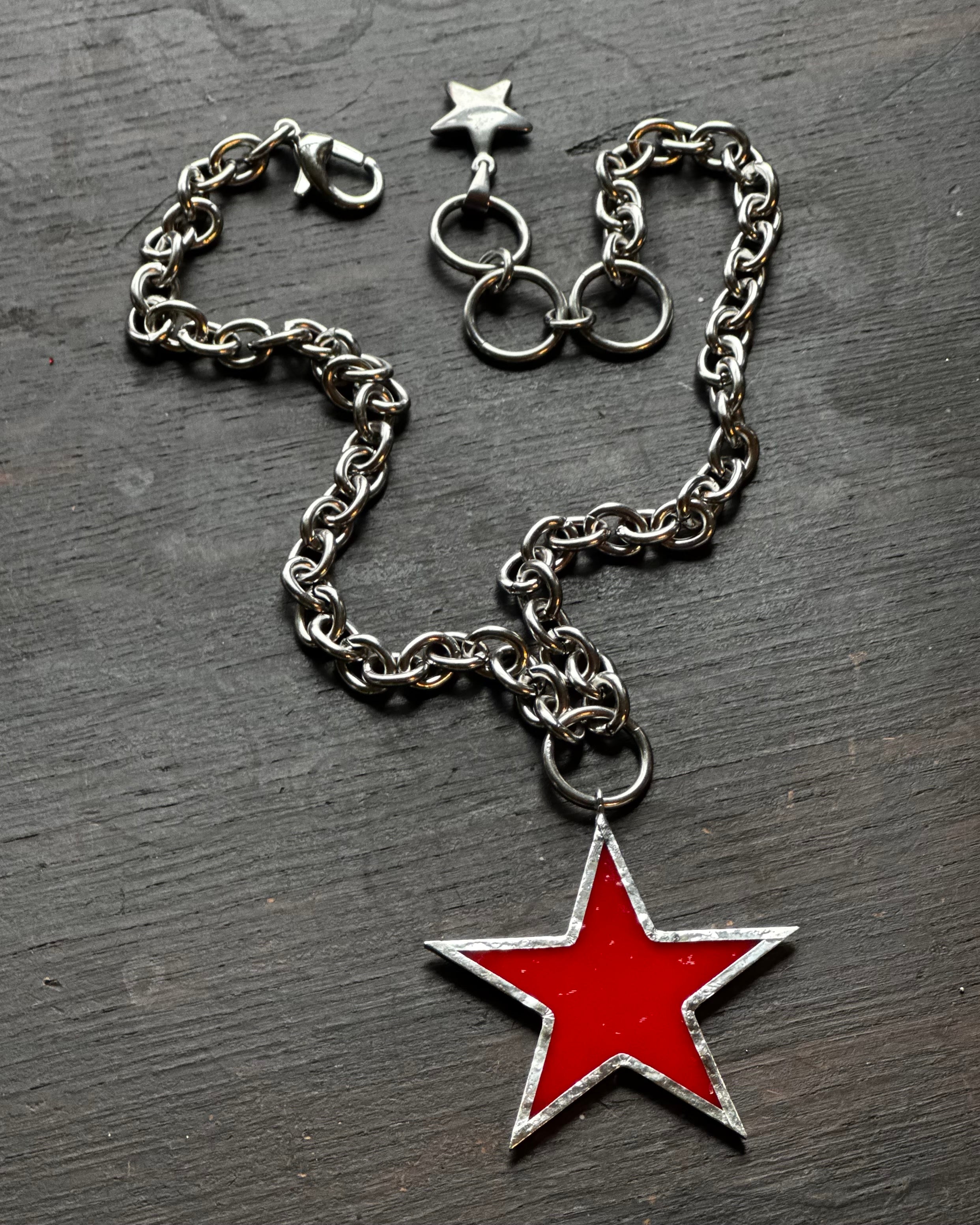 Red Star Necklace