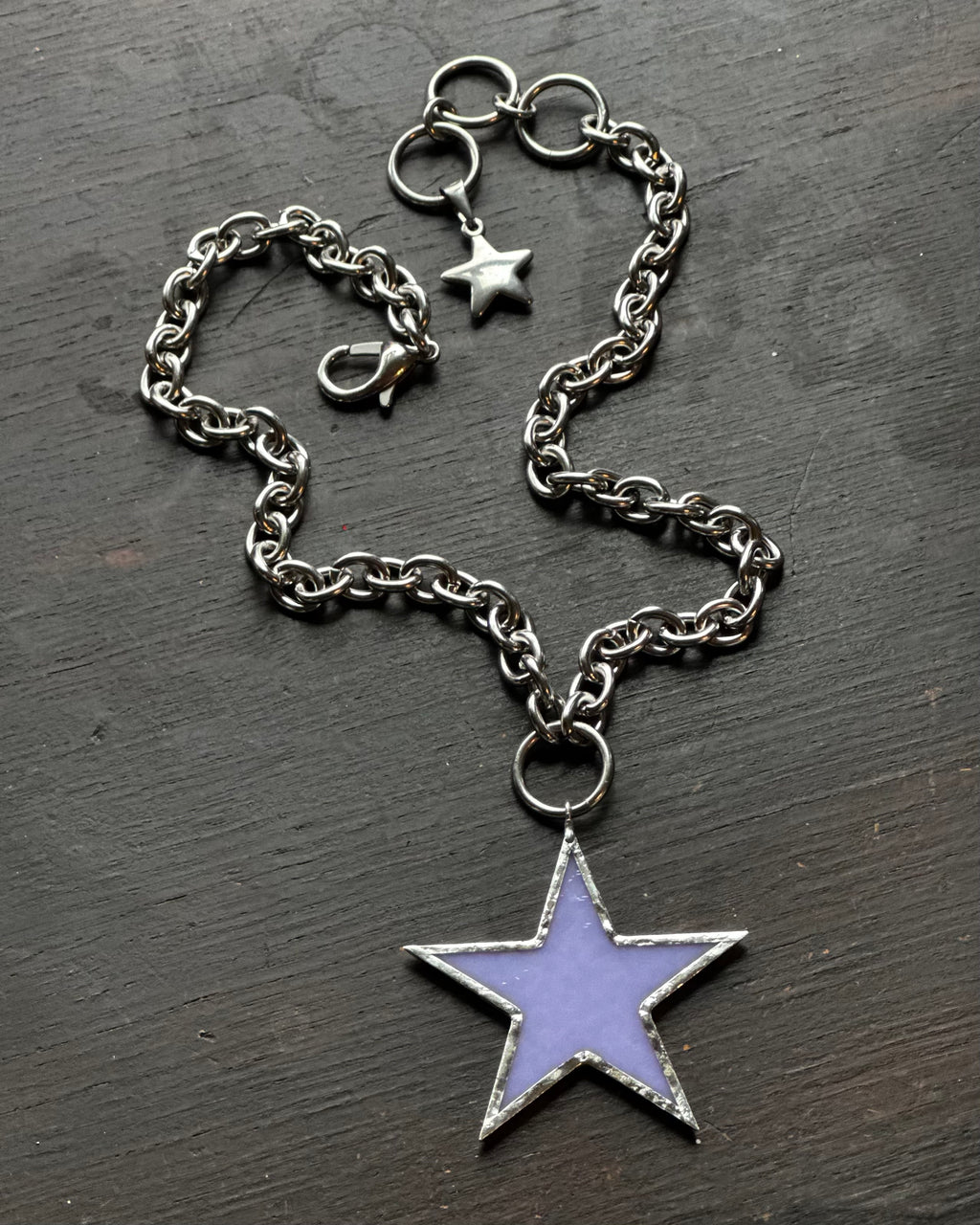 Lavender Star Necklace